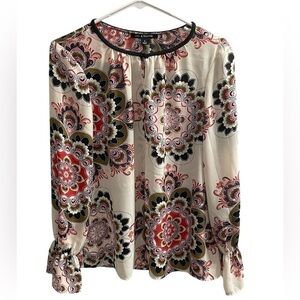 ZAC & RACHEL long-sleeve sheer blouse